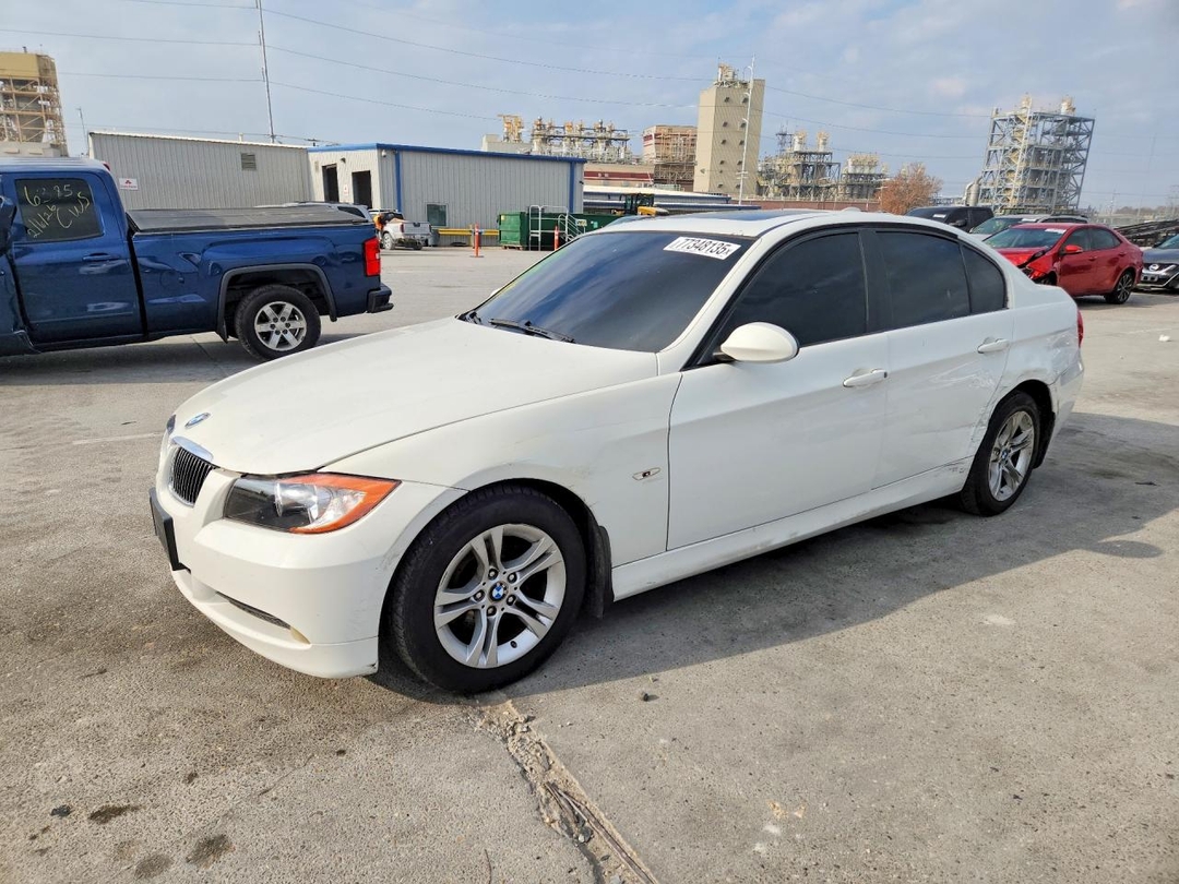Vue de 2008 BMW 328 XI, angle 1