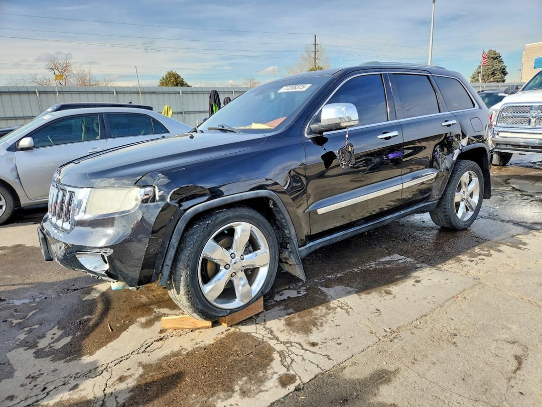 منظر 2012 JEEP GRAND CHEROKEE OVERLAND، زاوية 1