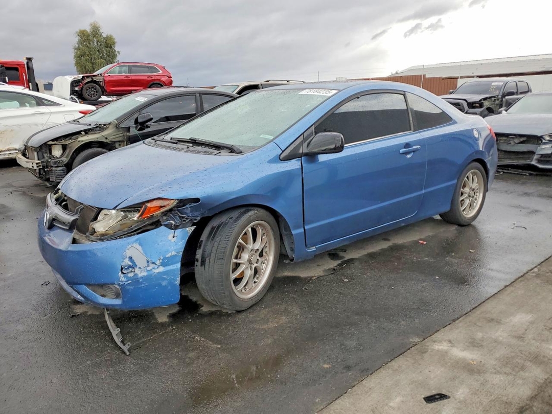 Vista de 2007 HONDA CIVIC EX, ángulo 1