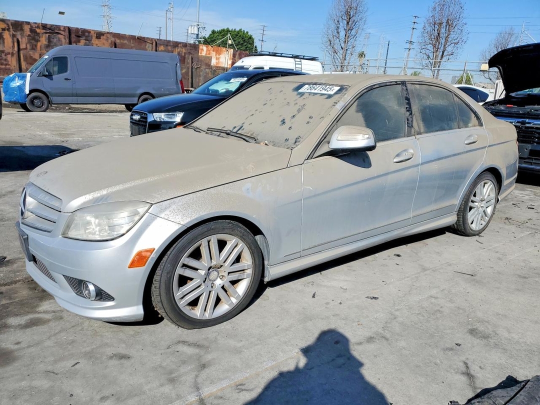 Vista de 2008 MERCEDES-BENZ C-CLASS, ángulo 1