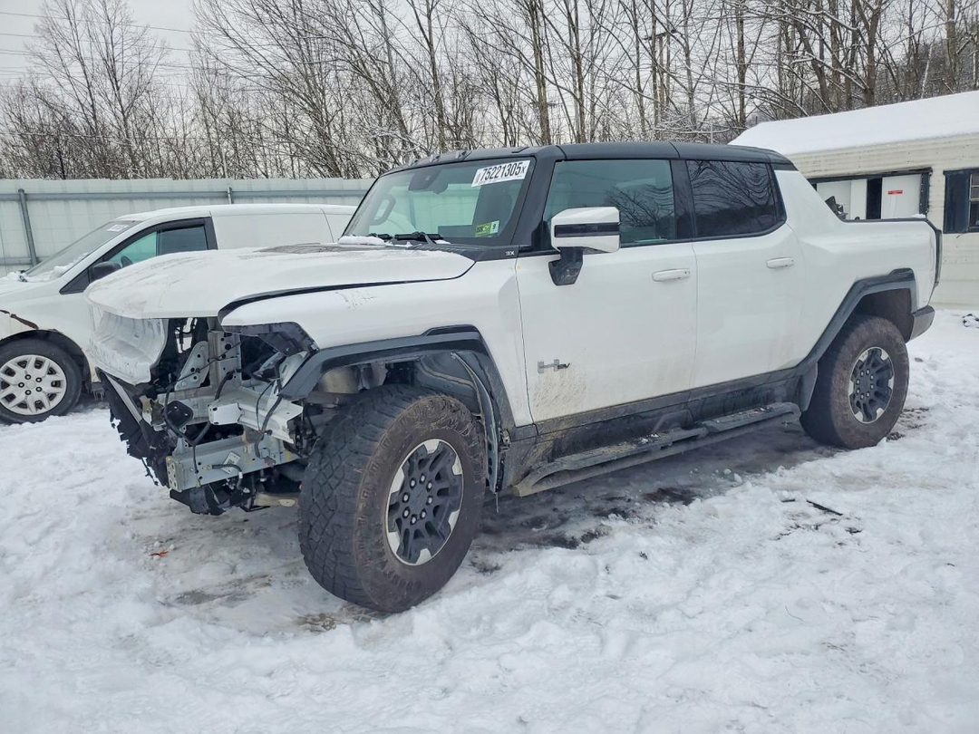 Vue de 2025 GMC HUMMER PICKUP 3X, angle 1
