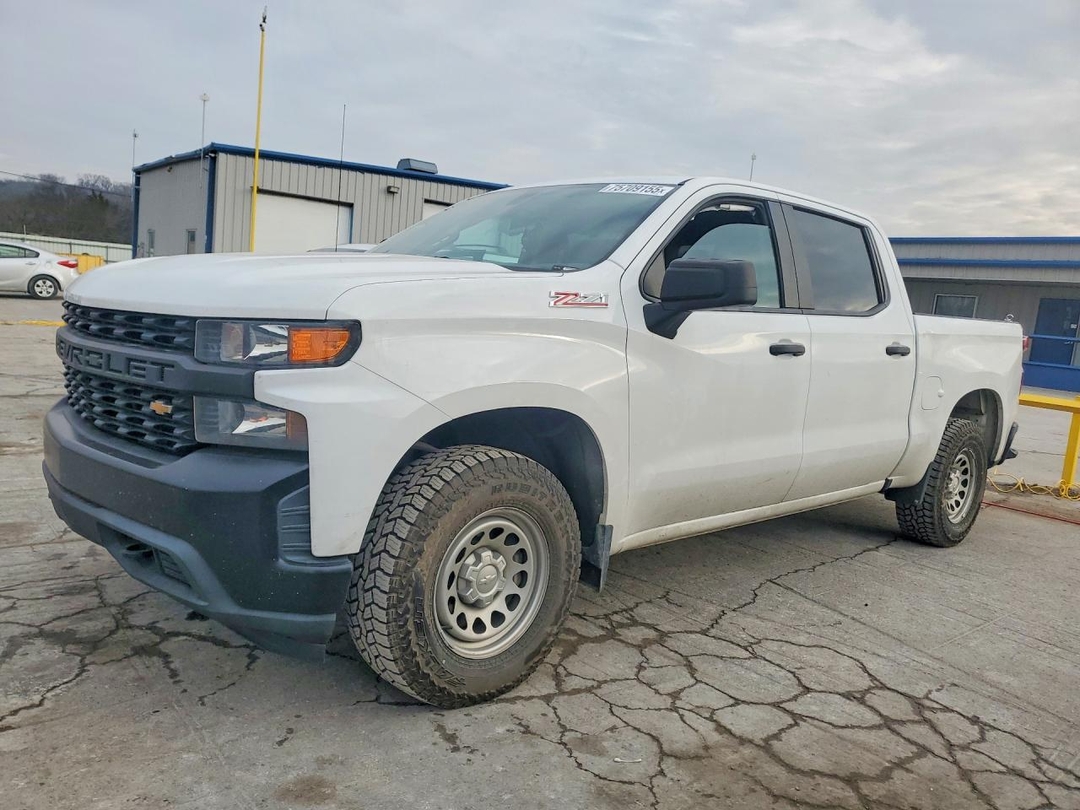 Vista de 2020 CHEVROLET SILVERADO K1500, ángulo 1