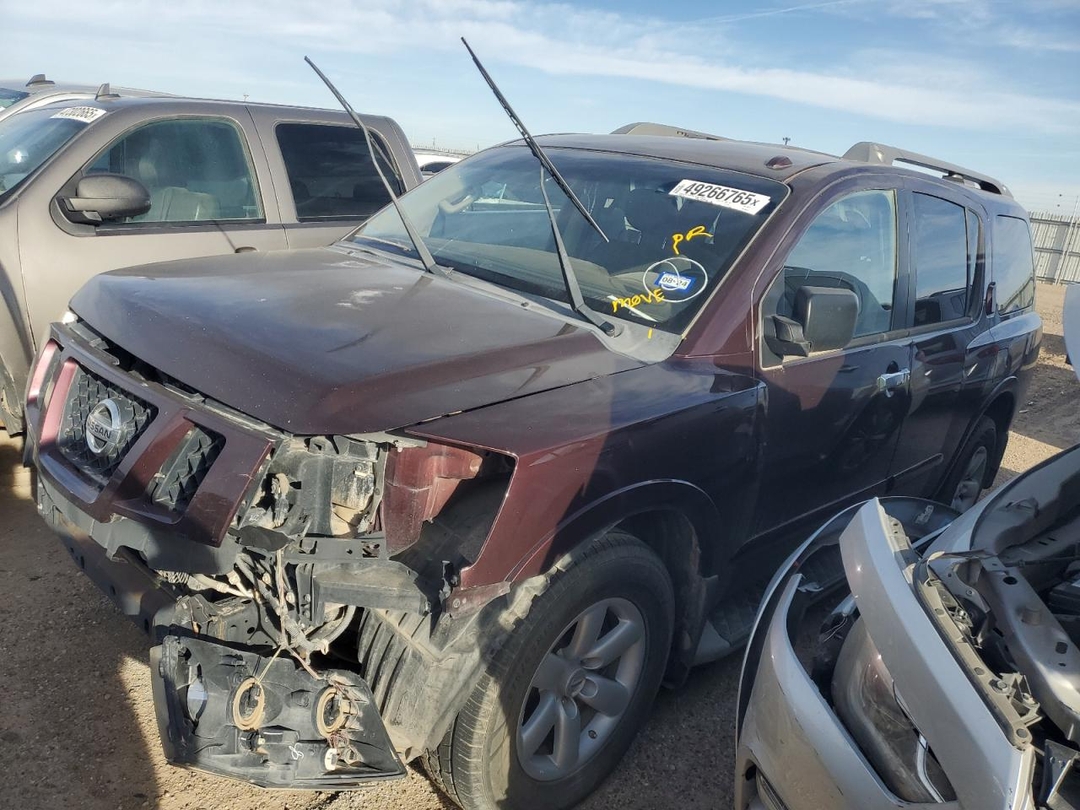 Вид 2013 NISSAN ARMADA SV, угол 1