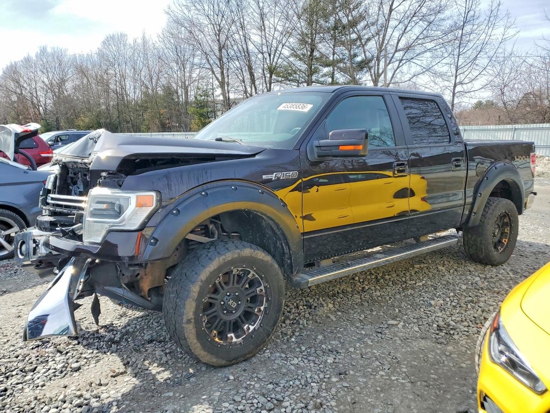 منظر 2013 FORD F150 SUPERCREW، زاوية 1