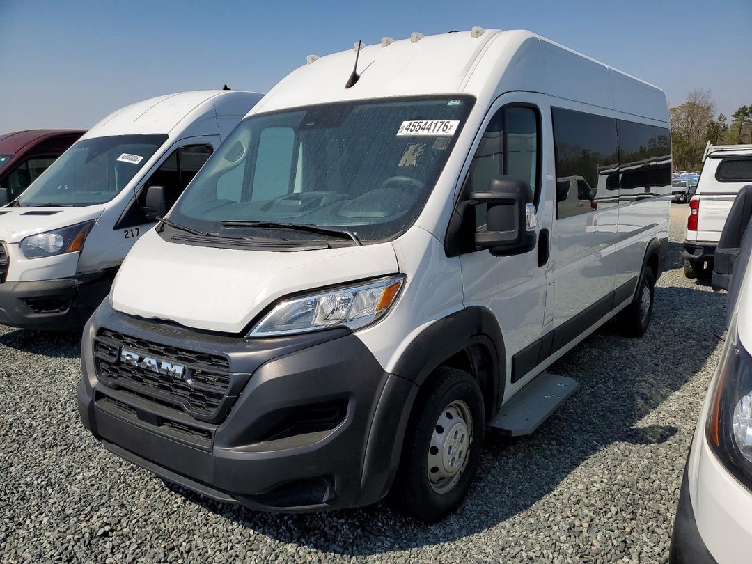 منظر 2023 RAM PROMASTER 2500 HIGH ROOF HANDICAP PASSENG، زاوية 1