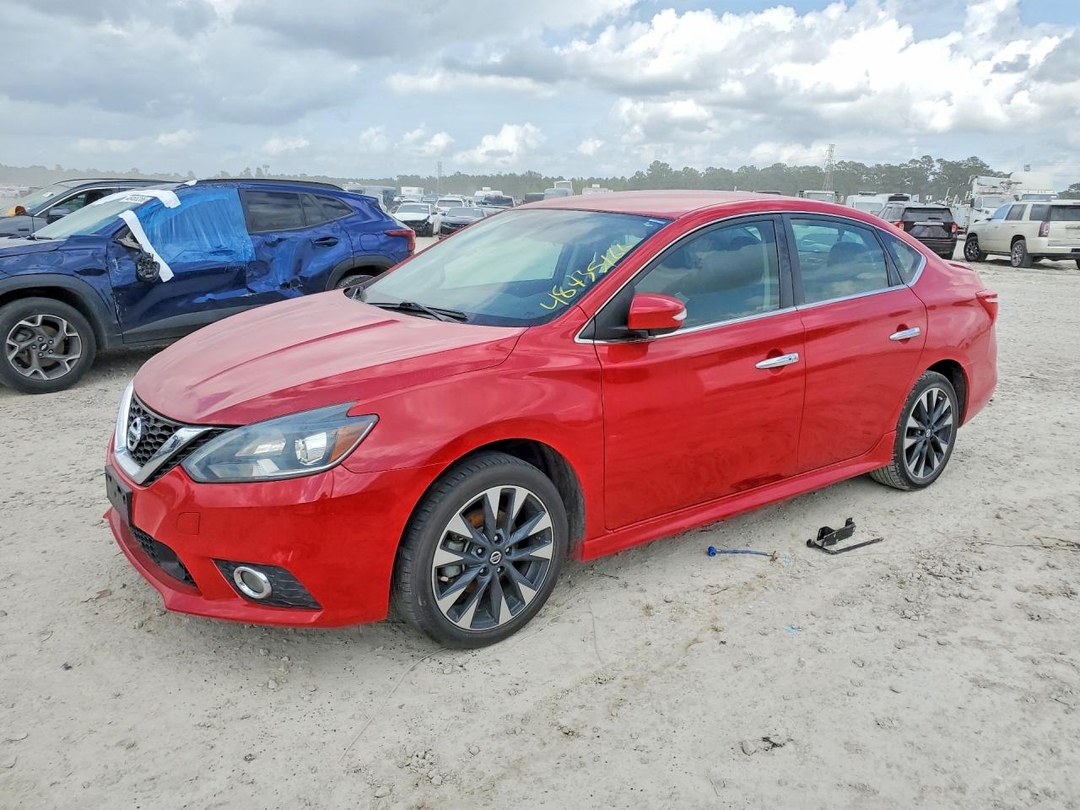 Vedere 2019 NISSAN SENTRA SR, unghi 1