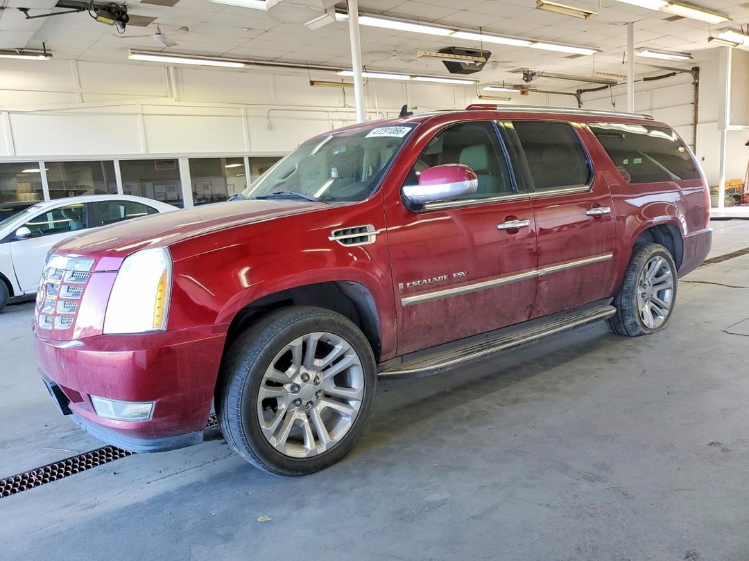 Vista de 2008 CADILLAC ESCALADE ESV, ángulo 1
