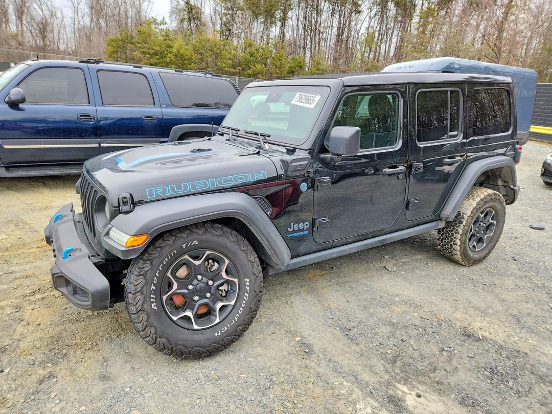 منظر 2021 JEEP WRANGLER UNLIMITED RUBICON 4XE، زاوية 1