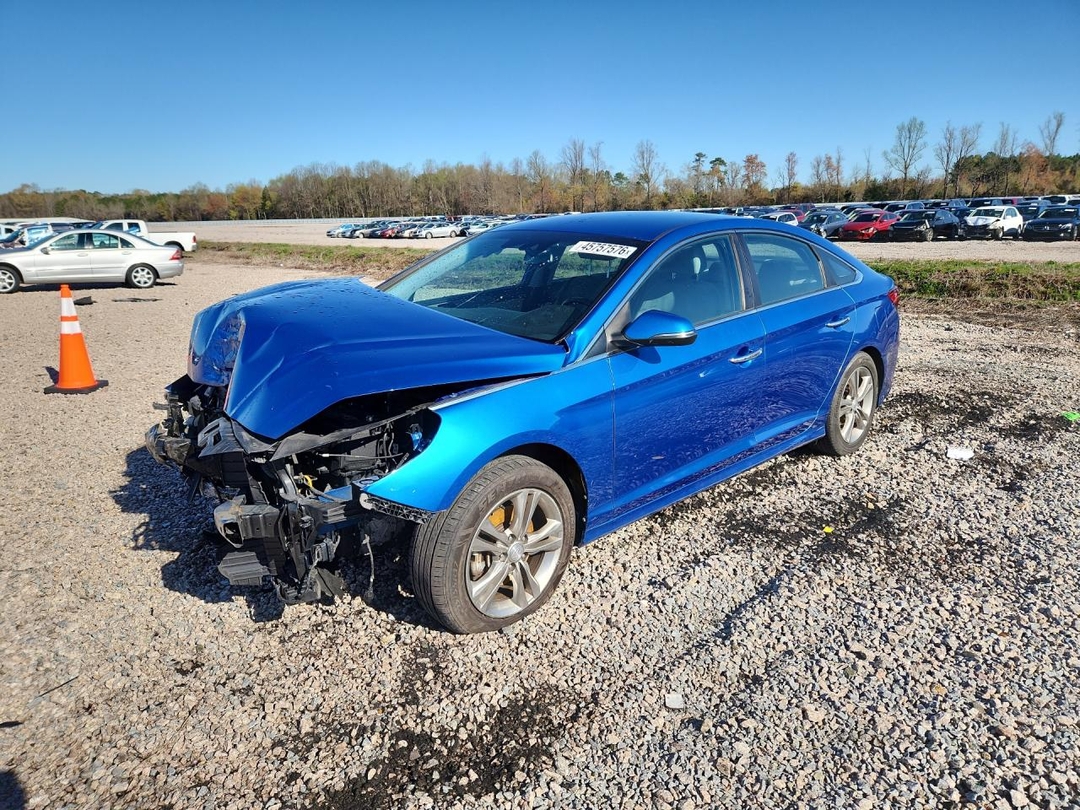 Vue de 2019 HYUNDAI SONATA SEL, angle 1