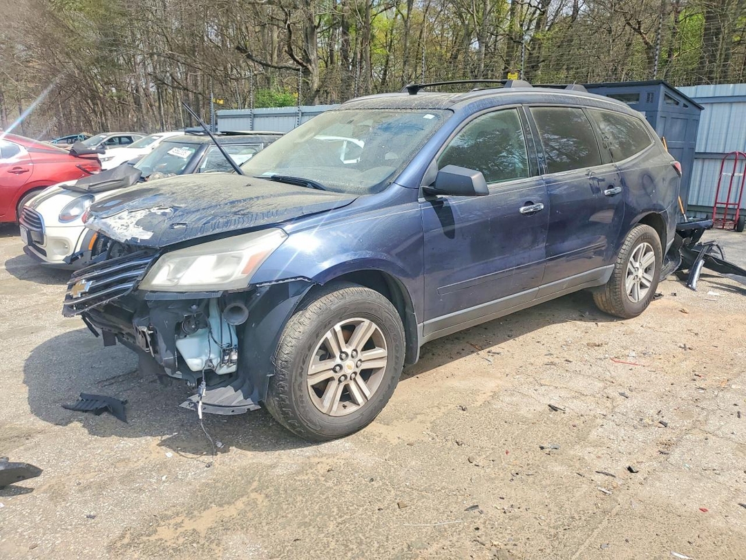 منظر 2015 CHEVROLET TRAVERSE LT، زاوية 1