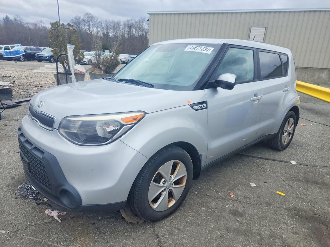 منظر 2016 KIA SOUL BASE، زاوية 1