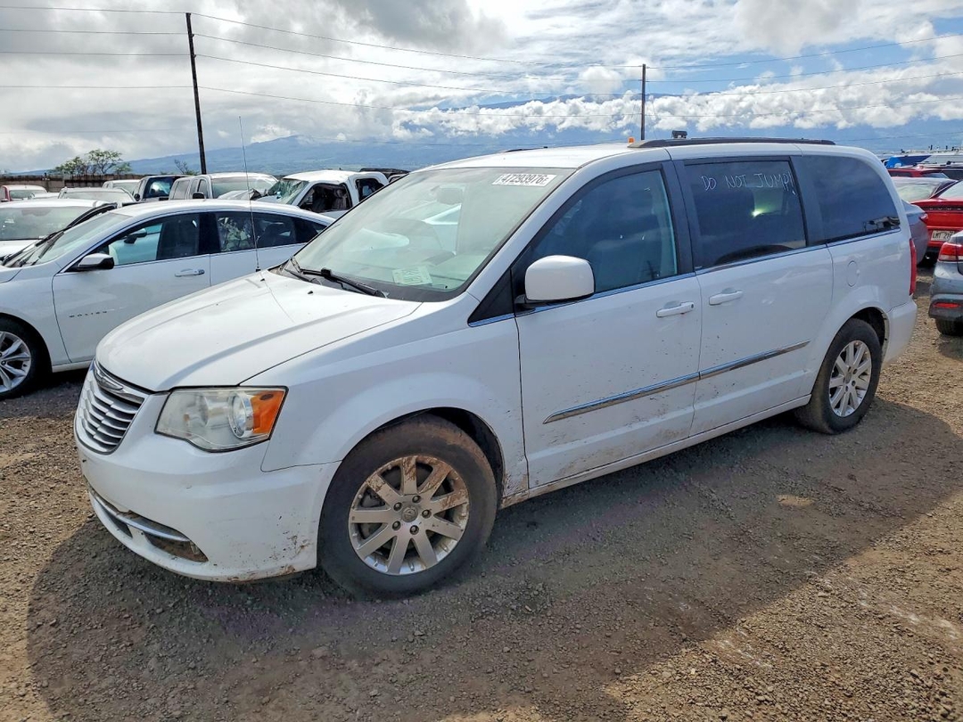 Vista de 2014 CHRYSLER TOWN &amp; COUNTRY, ángulo 1