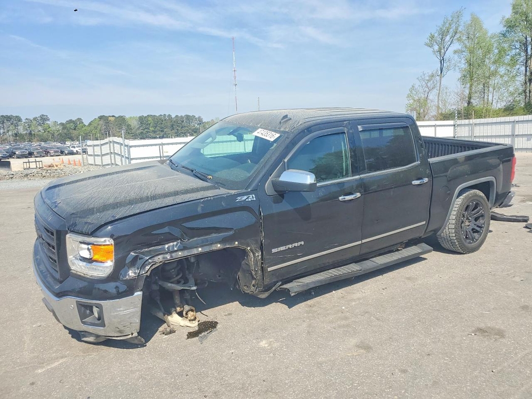 منظر 2014 GMC SIERRA K1500 SLT، زاوية 1
