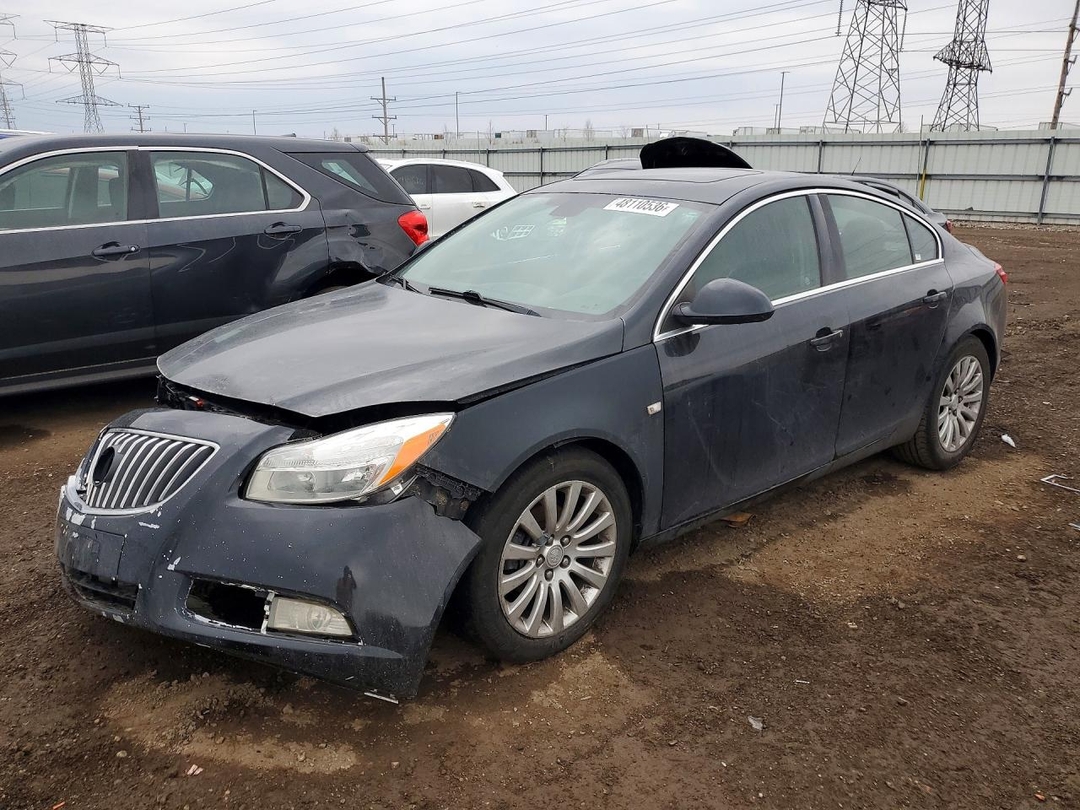 Vista de 2011 BUICK REGAL, ángulo 1