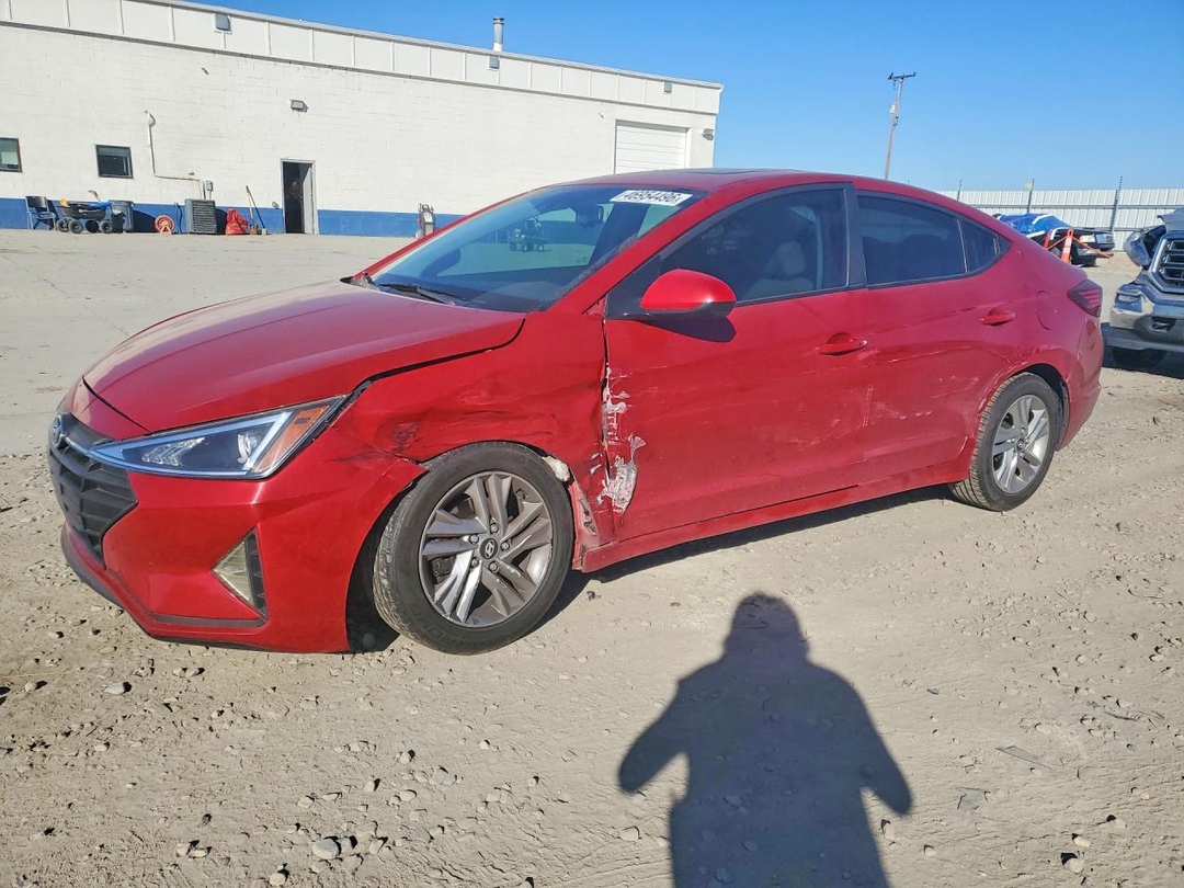 Vue de 2019 HYUNDAI ELANTRA VALUE EDITION, angle 1