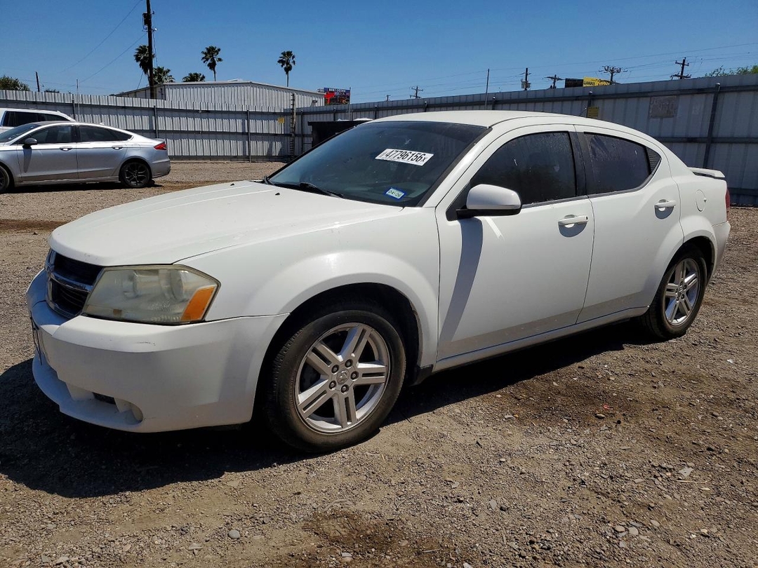 Vista de 2010 DODGE AVENGER, ángulo 1