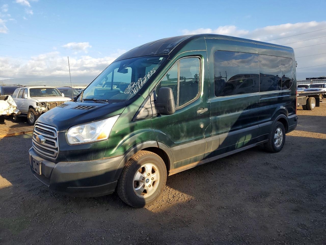 Vue de 2019 FORD TRANSIT T-350, angle 1