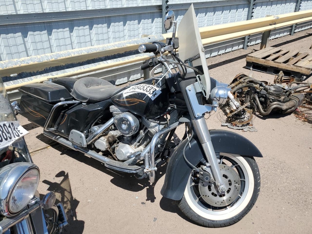 منظر 1987 HARLEY-DAVIDSON FLHS، زاوية 1