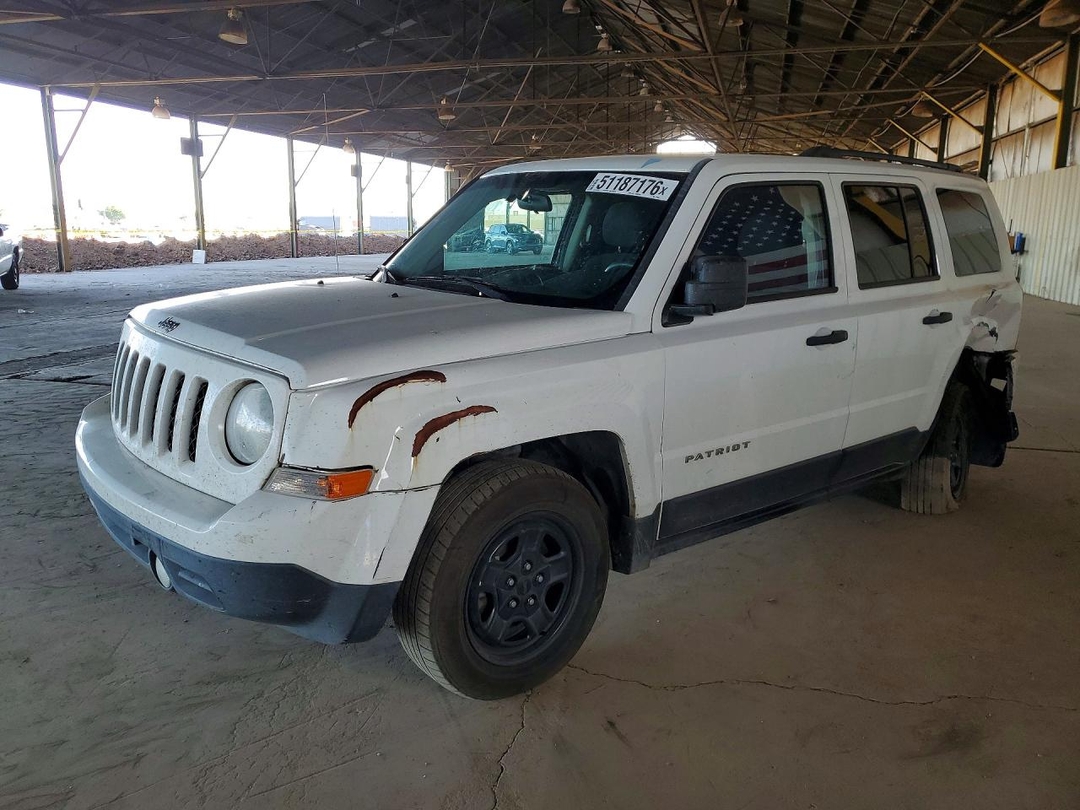 Vista de 2015 JEEP PATRIOT SPORT, ángulo 1