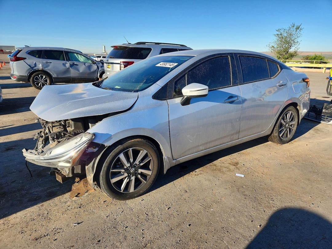 Vedere 2021 NISSAN VERSA SV, unghi 1