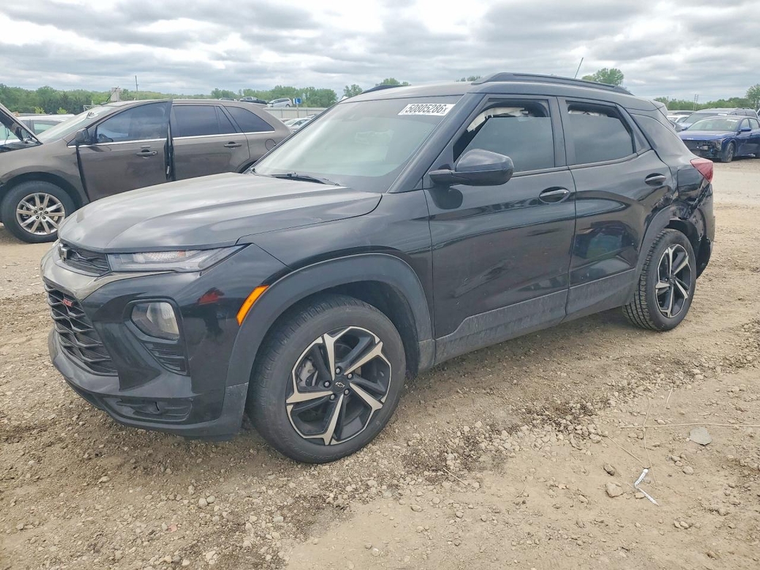 Вид 2021 CHEVROLET TRAILBLAZER RS, угол 1