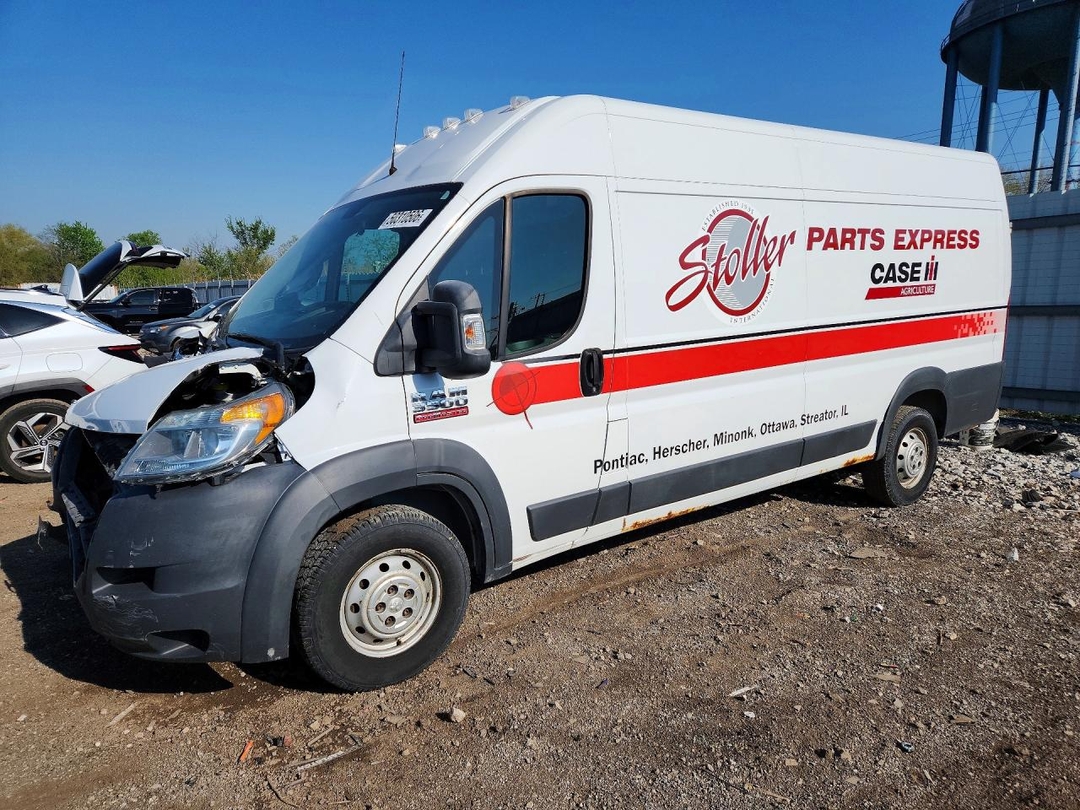 Vue de 2014 RAM PROMASTER 3500 DELIVERY VAN, angle 1
