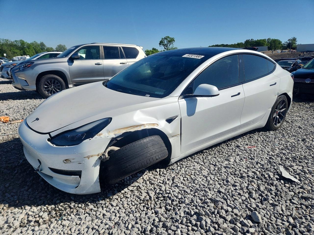 Vista de 2023 TESLA MODEL 3, ángulo 1