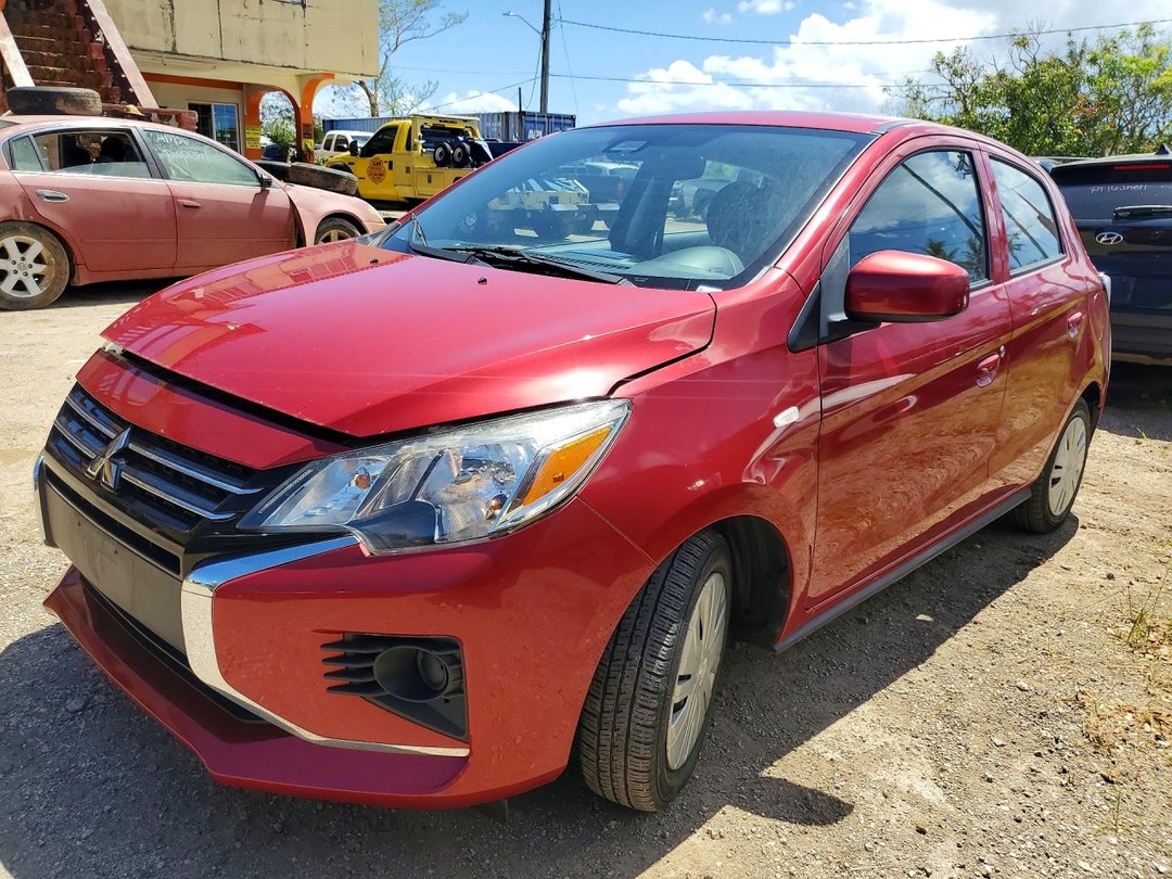 منظر 2023 MITSUBISHI MIRAGE ES، زاوية 1