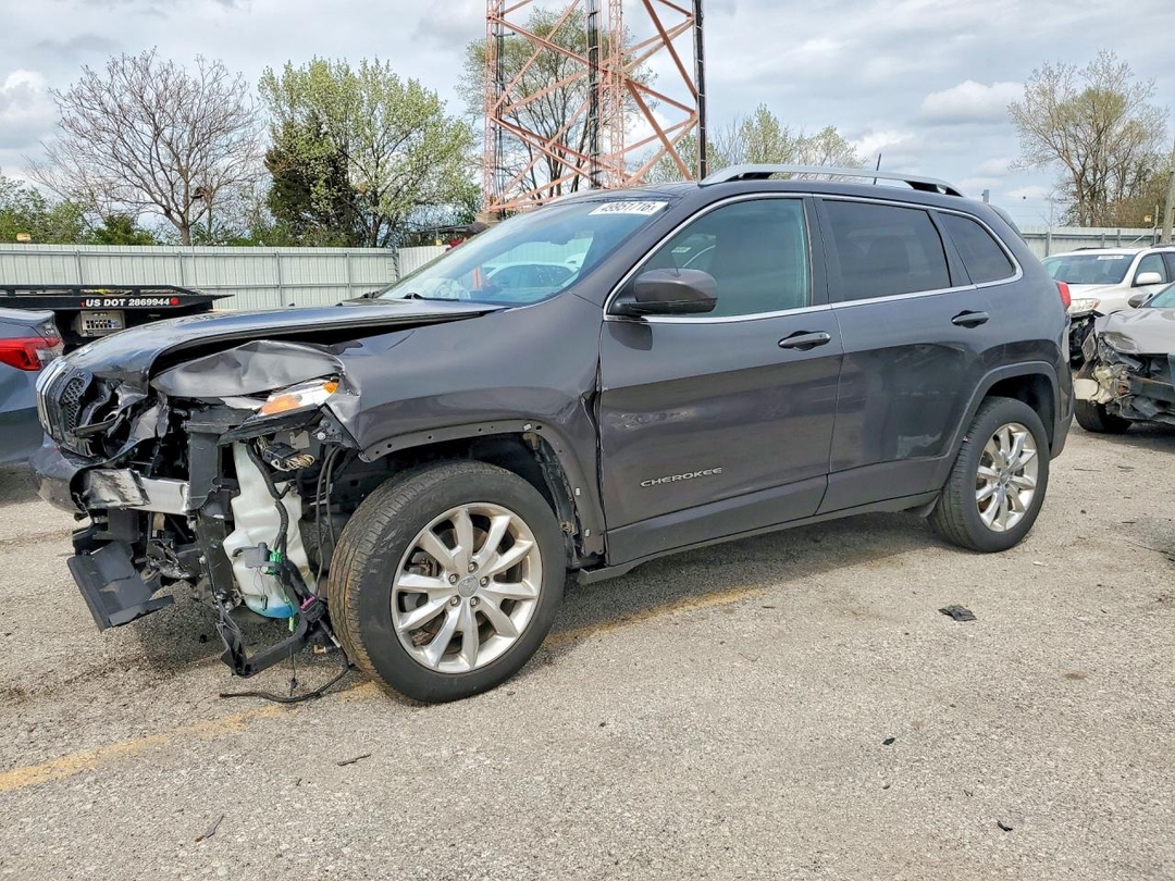 Vista de 2017 JEEP CHEROKEE LIMITED, ángulo 1