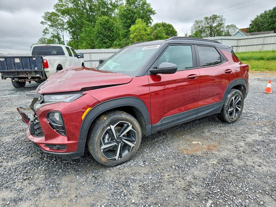 منظر 2023 CHEVROLET TRAILBLAZER RS، زاوية 1