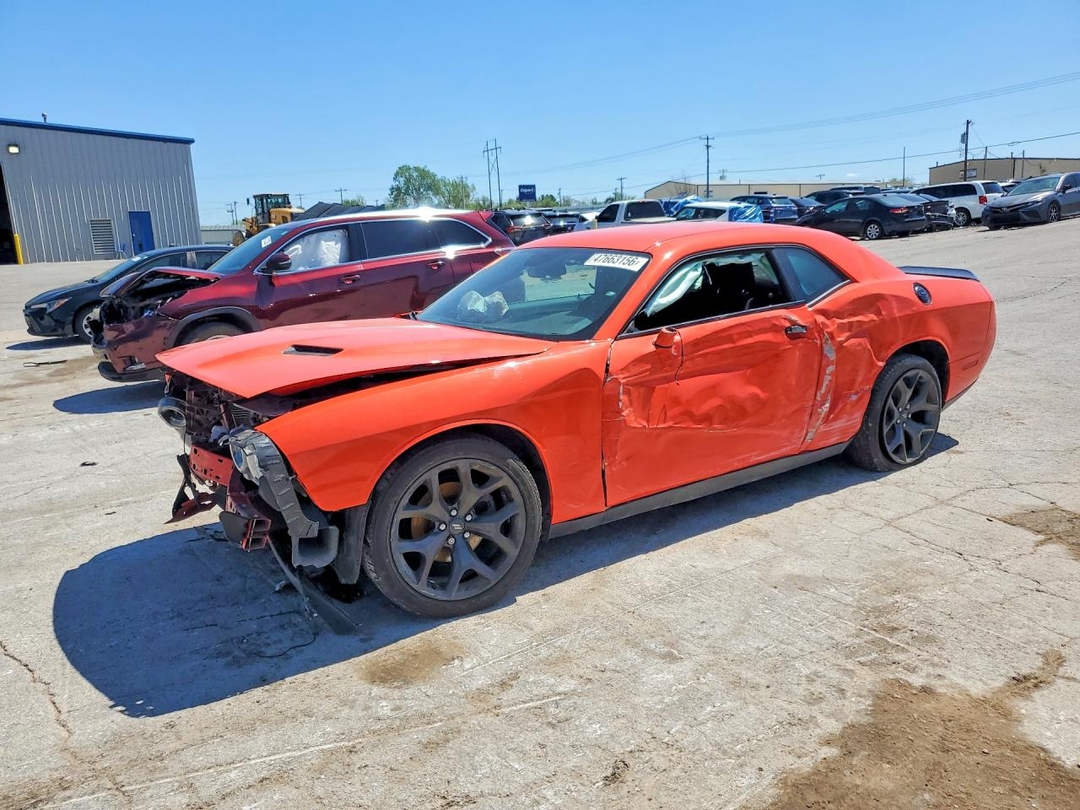Vista de 2020 DODGE CHALLENGER SXT, ángulo 1