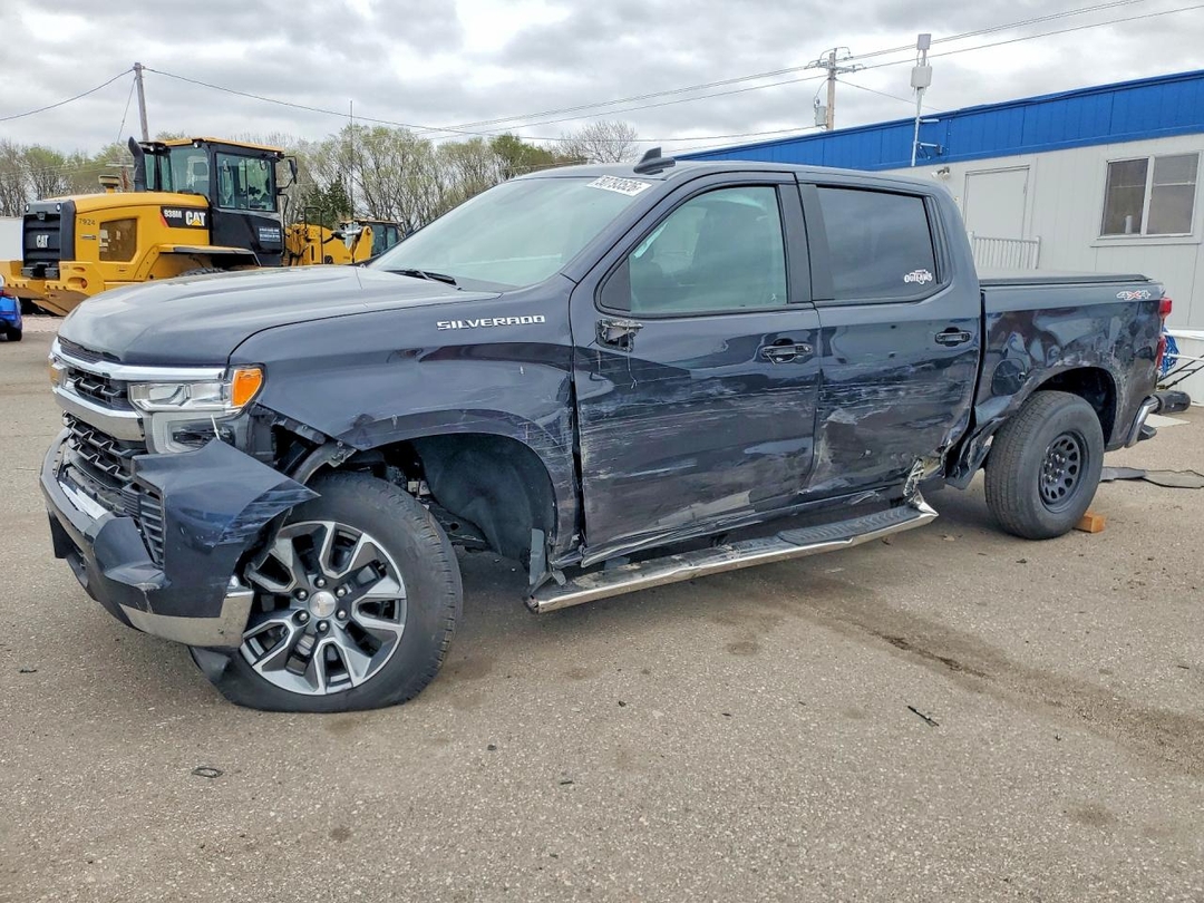 منظر 2024 CHEVROLET SILVERADO K1500 LT، زاوية 1