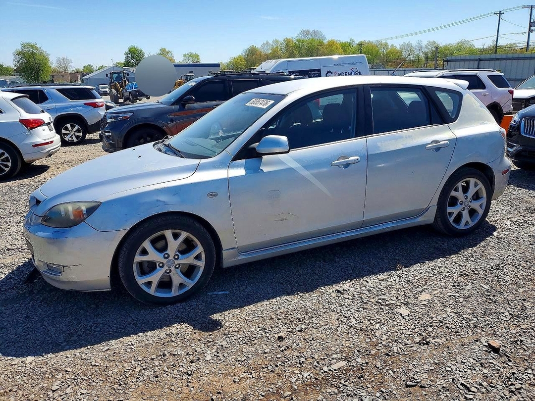 Vista de 2009 MAZDA 3 S, ángulo 1