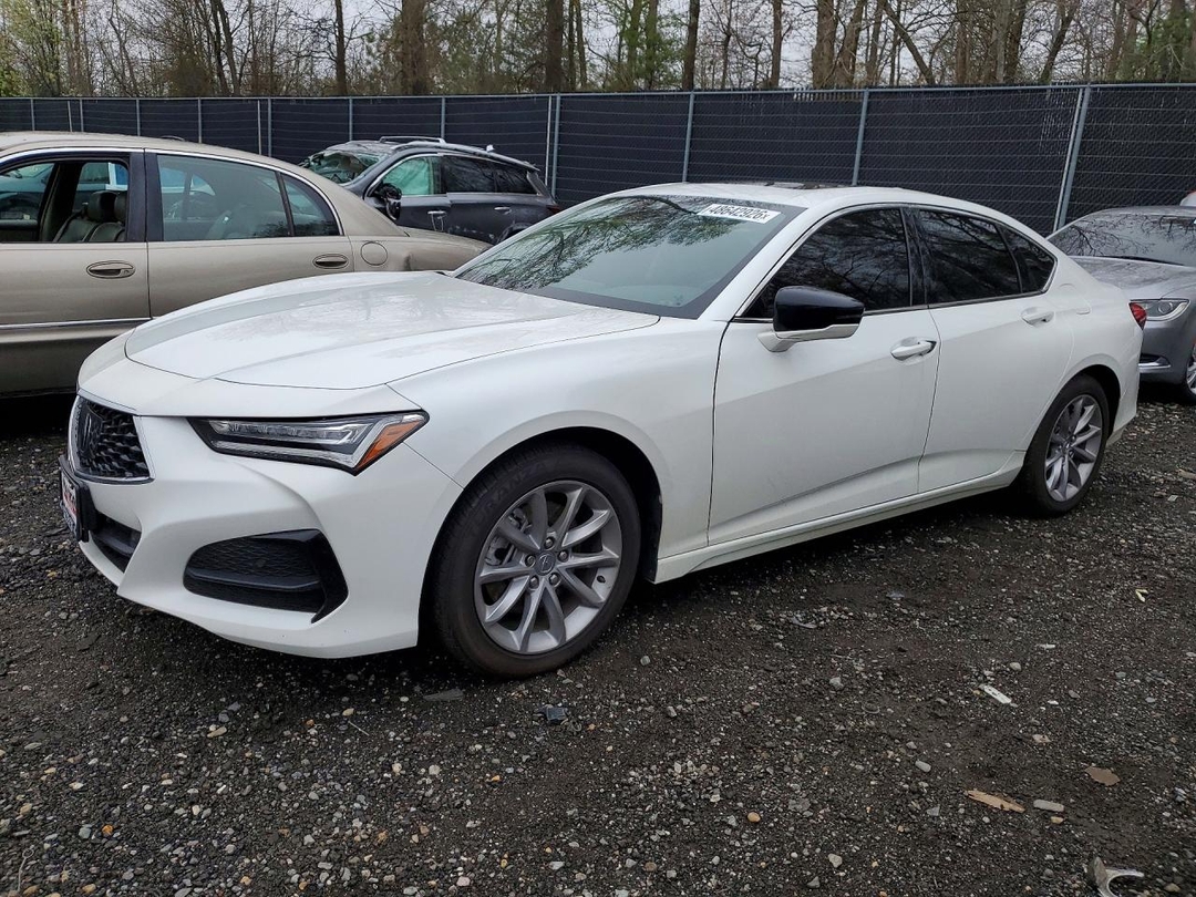 منظر 2023 ACURA TLX، زاوية 1