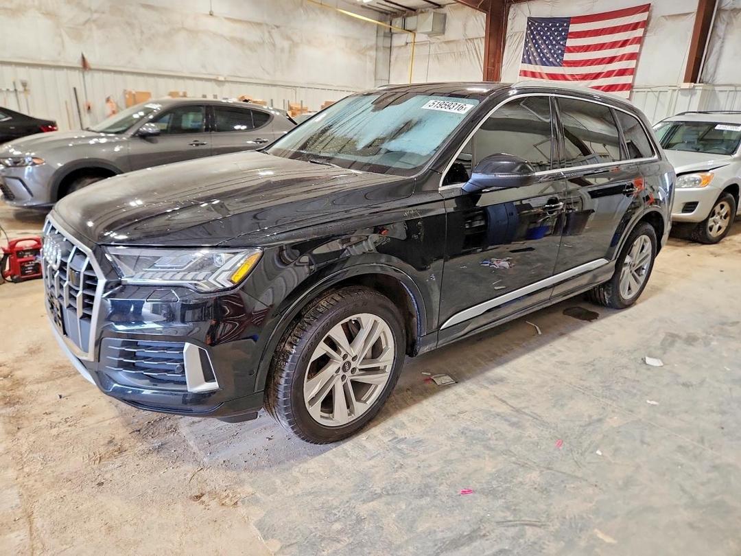 Вид 2022 AUDI Q7 PREMIUM PLUS, угол 1