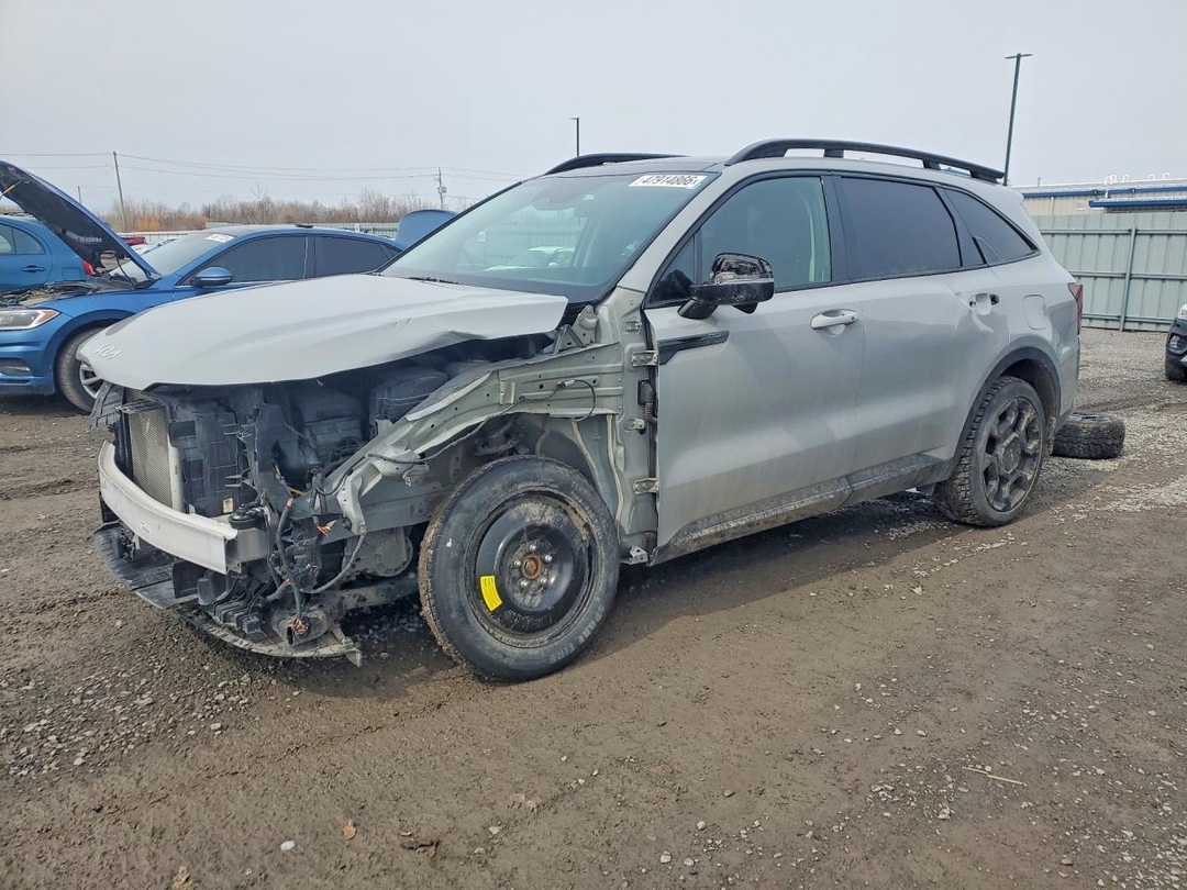 Вид 2024 KIA SORENTO X-LINE EX, угол 1