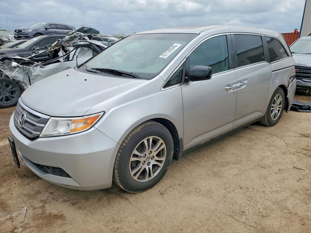 2012 HONDA ODYSSEY EXL view, angle 1