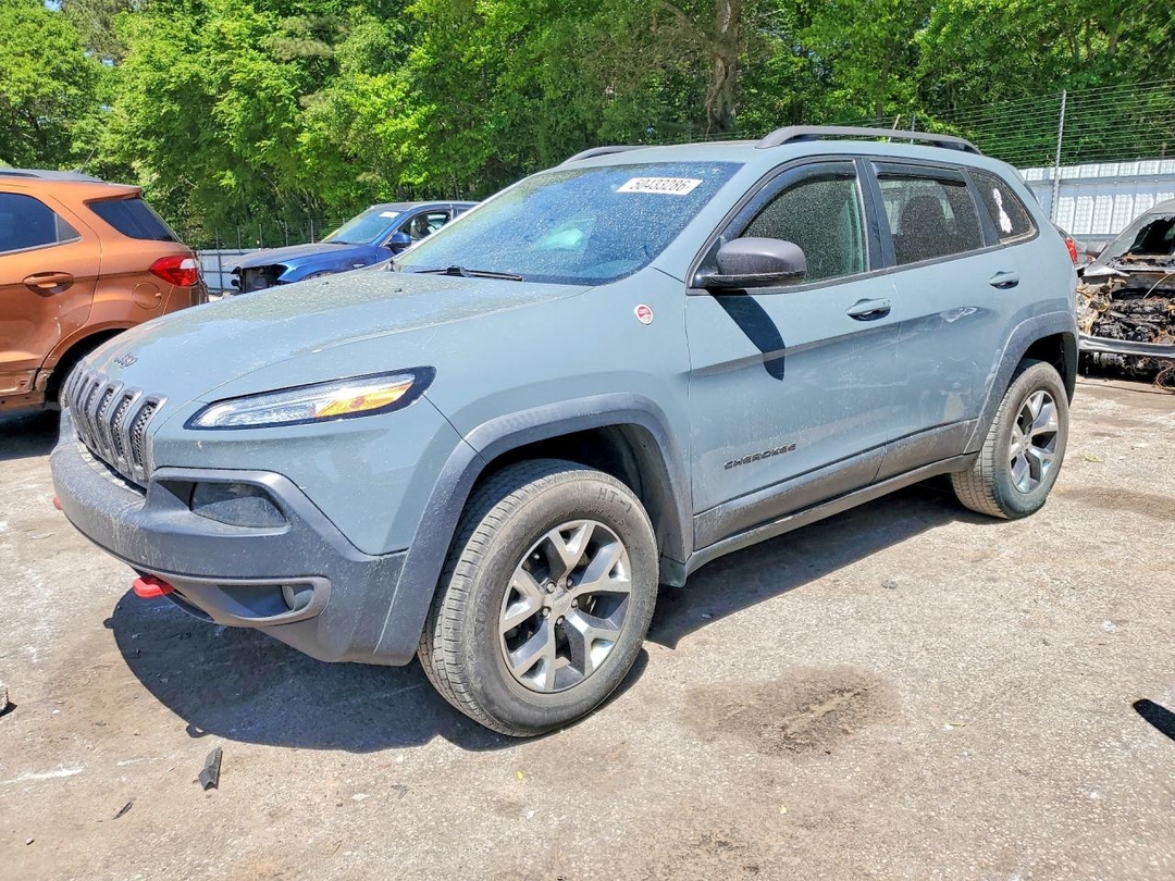 Vista de 2015 JEEP CHEROKEE TRAILHAWK, ángulo 1