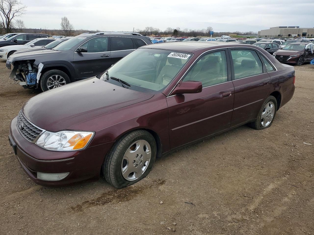 Вид 2004 TOYOTA AVALON XLS, угол 1