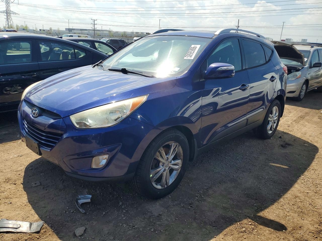 Vedere 2013 HYUNDAI TUCSON GLS, unghi 1