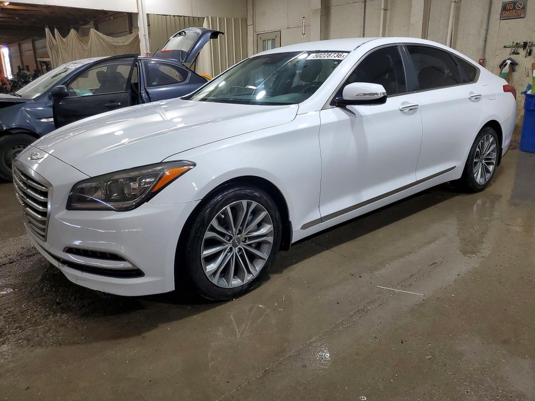 Вид 2016 HYUNDAI GENESIS 3.8L, угол 1
