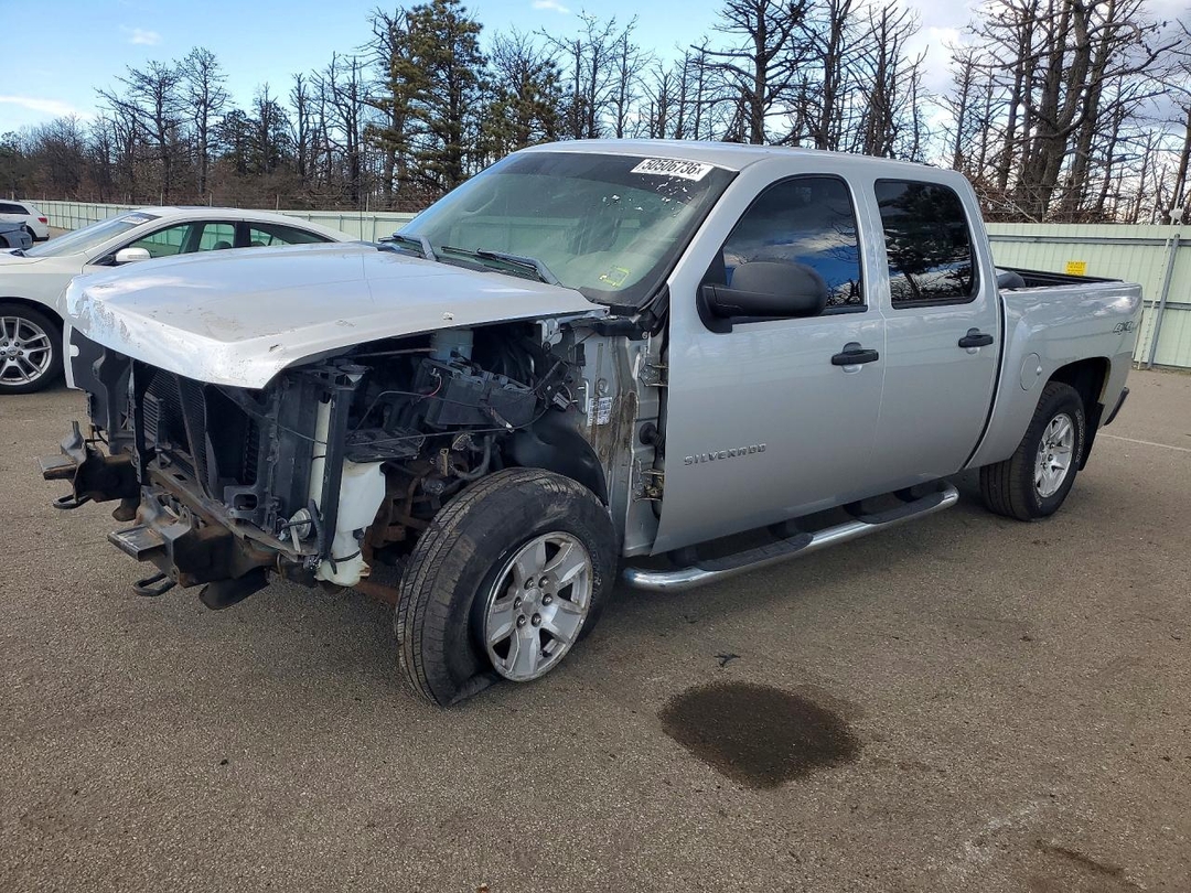 Vue de 2012 CHEVROLET SILVERADO K1500, angle 1