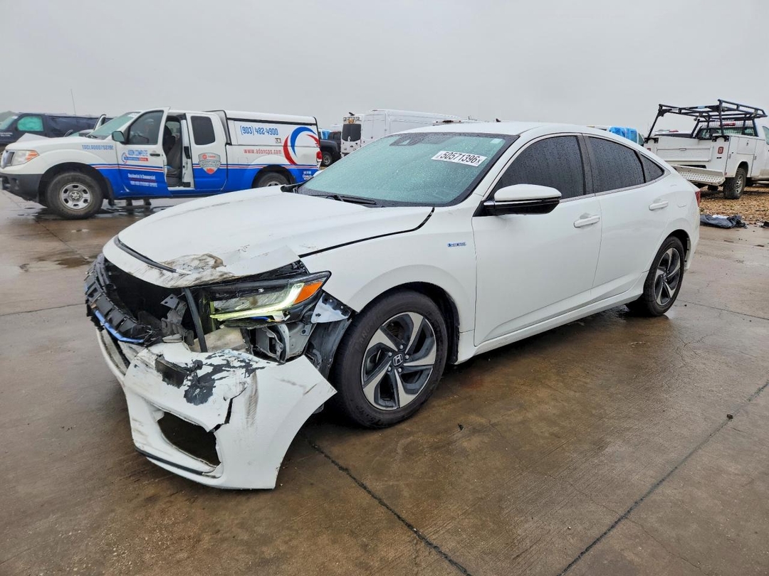 Vue de 2022 HONDA INSIGHT EX, angle 1
