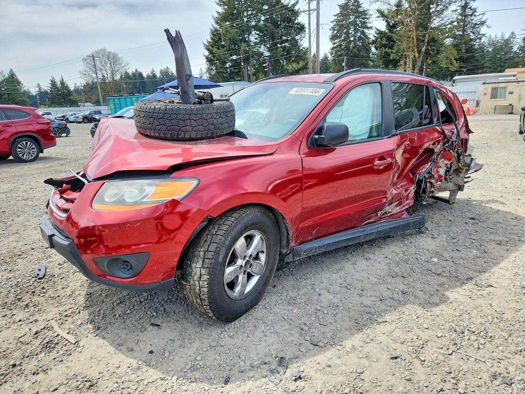Вид 2010 HYUNDAI SANTA FE GLS, угол 1