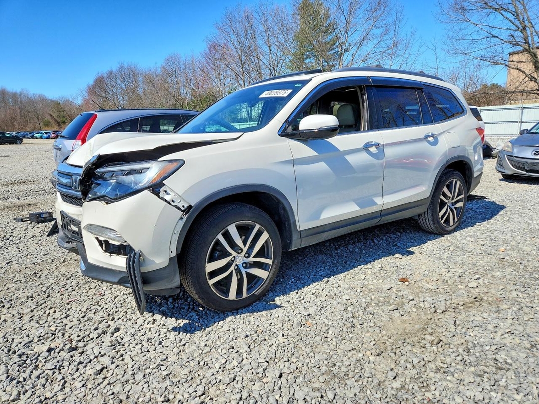 Vista de 2017 HONDA PILOT ELITE, ángulo 1