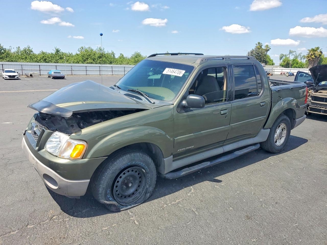 Vue de 2001 FORD EXPLORER SPORT TRAC, angle 1