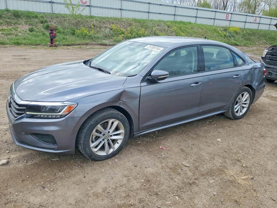 Vedere 2021 VOLKSWAGEN PASSAT S, unghi 1