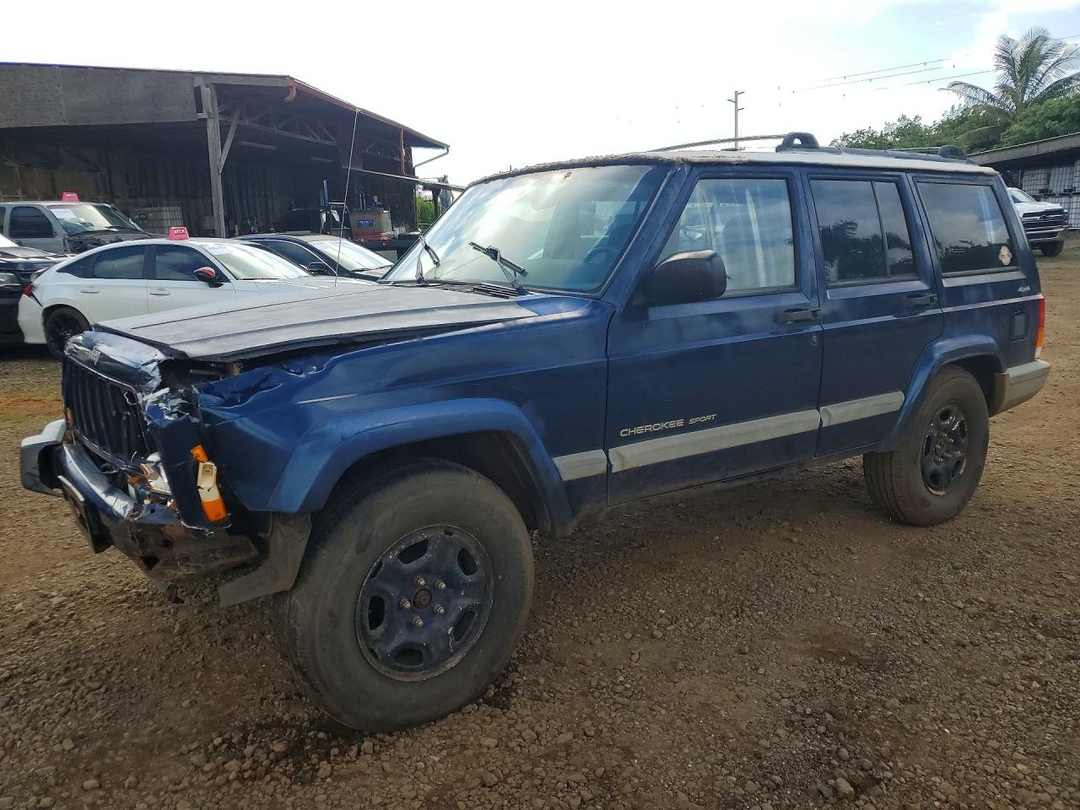 Vista de 2001 JEEP CHEROKEE SPORT, ángulo 1