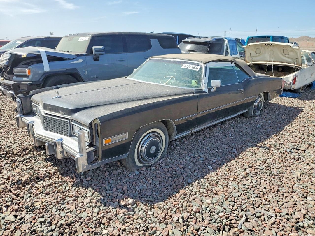 Vedere 1974 CADILLAC ELDORADO, unghi 1