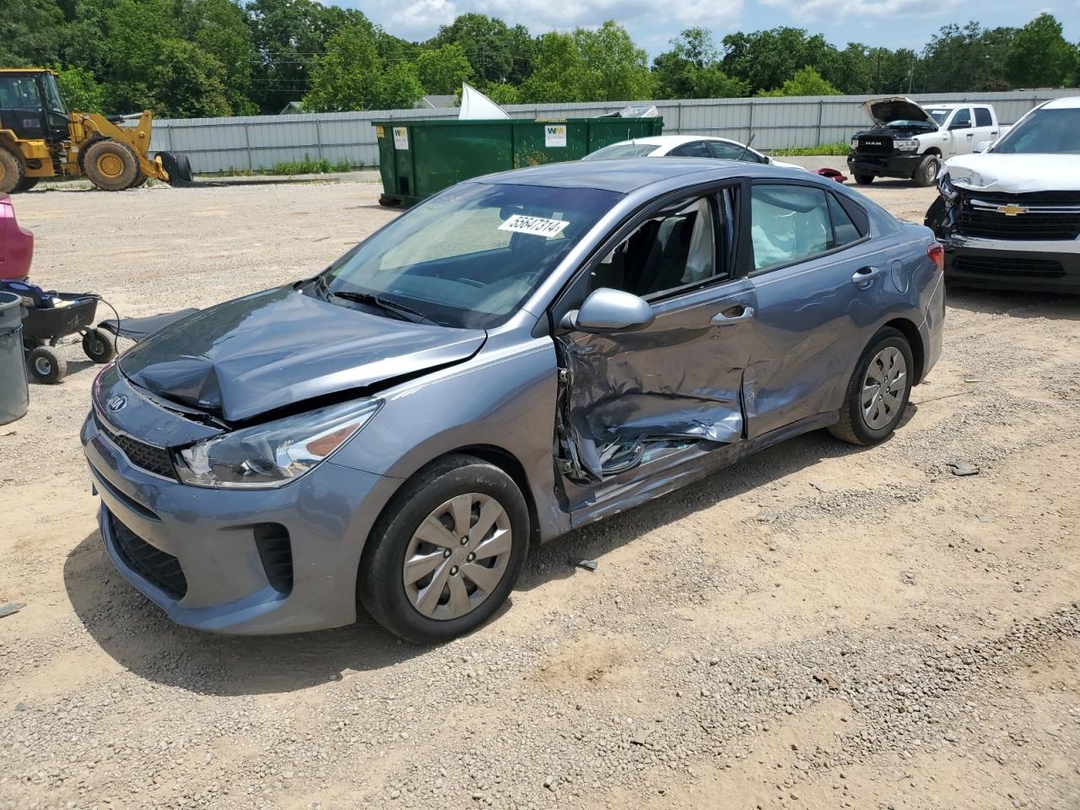 Vista de 2020 KIA RIO LX, ángulo 1